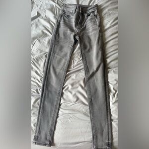 Gray American Eagle Next Level High-Waisted Jegging